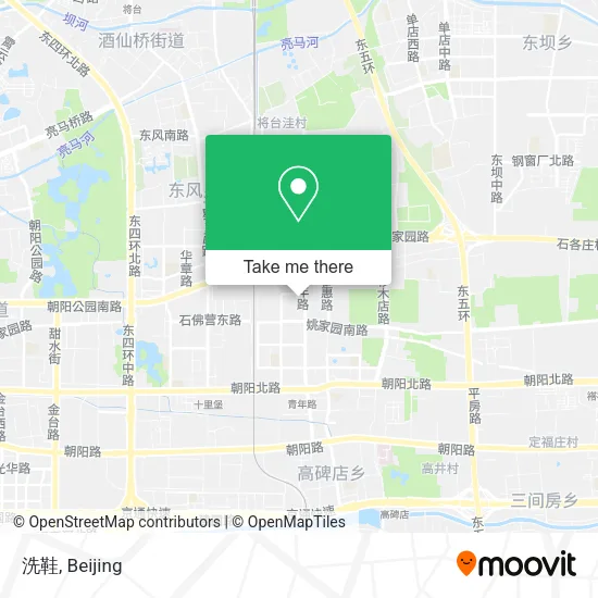 洗鞋 map