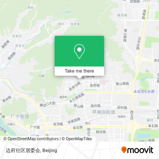 边府社区居委会 map