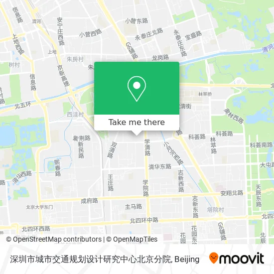 深圳市城市交通规划设计研究中心北京分院 map