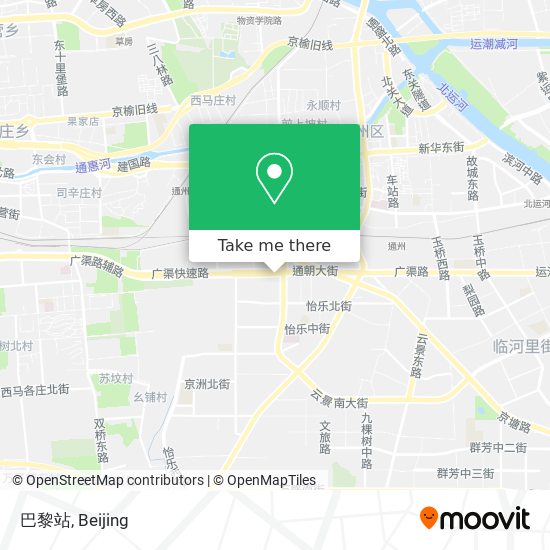 巴黎站 map