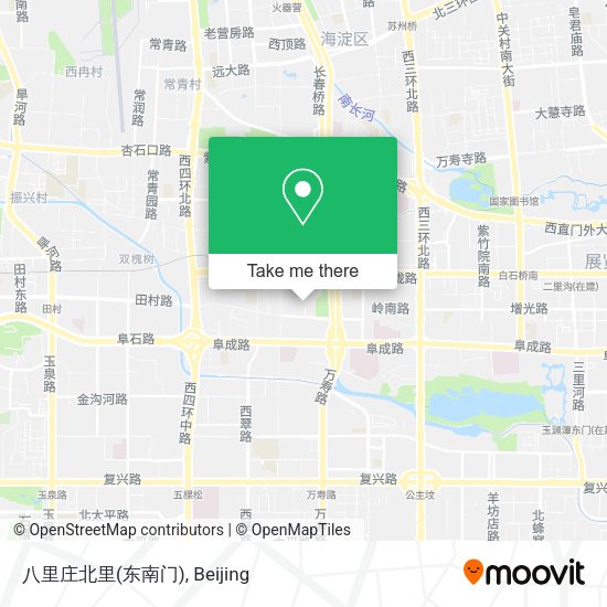 八里庄北里(东南门) map