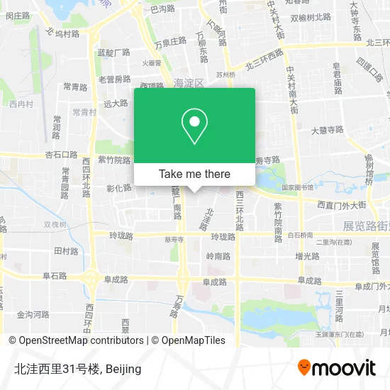 北洼西里31号楼 map