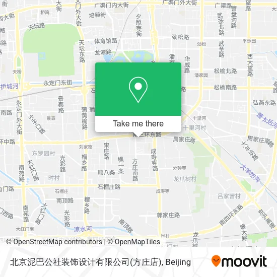 北京泥巴公社装饰设计有限公司(方庄店) map
