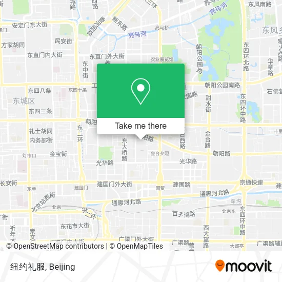 纽约礼服 map