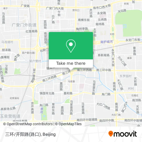 三环/开阳路(路口) map