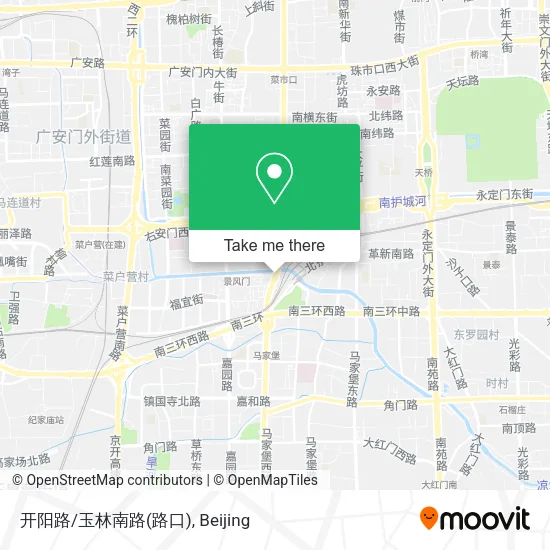 开阳路/玉林南路(路口) map