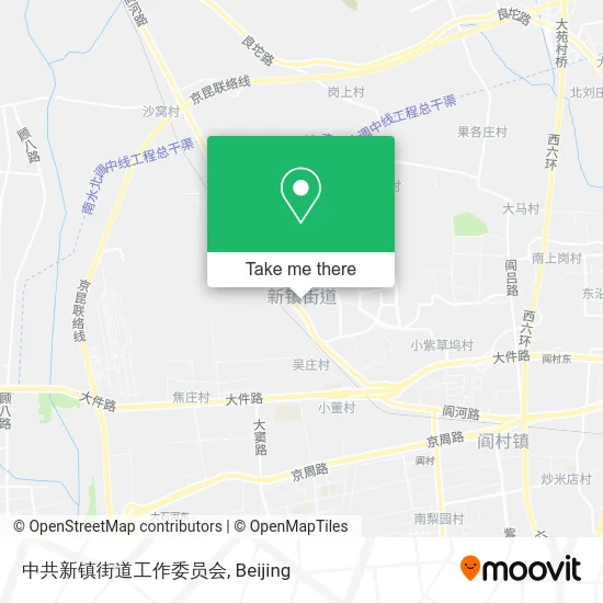 中共新镇街道工作委员会 map