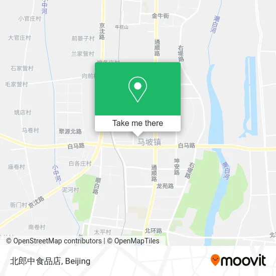 北郎中食品店 map
