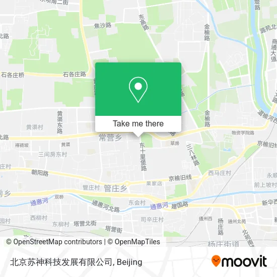北京苏神科技发展有限公司 map