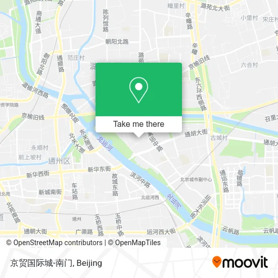 京贸国际城-南门 map