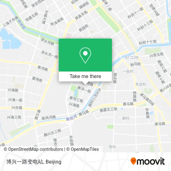 博兴一路变电站 map