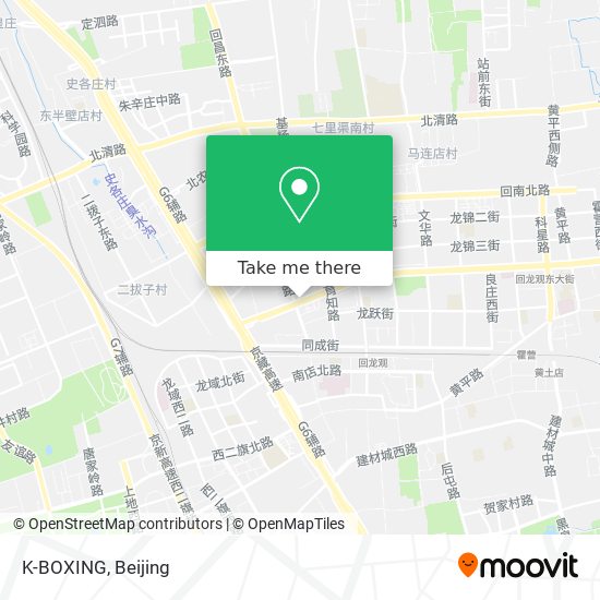 K-BOXING map