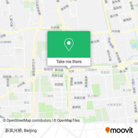 新凤河桥 map