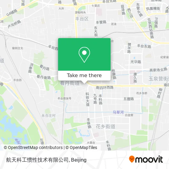 航天科工惯性技术有限公司 map