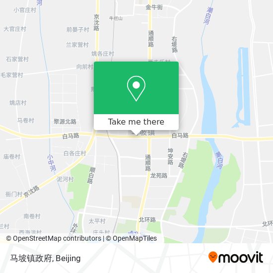 马坡镇政府 map