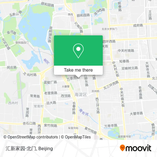 汇新家园-北门 map
