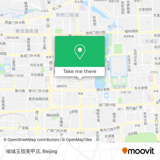 倾城玉指美甲店 map