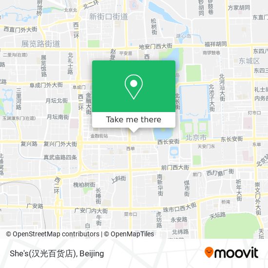 She's(汉光百货店) map