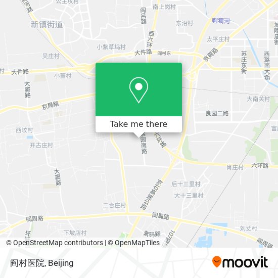 阎村医院 map