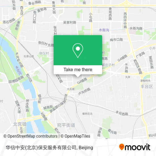 华信中安(北京)保安服务有限公司 map