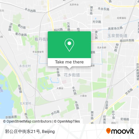 郭公庄中街东21号 map