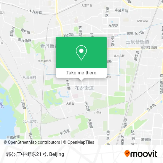 郭公庄中街东21号 map