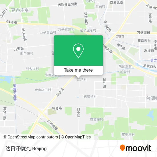 达日汗物流 map