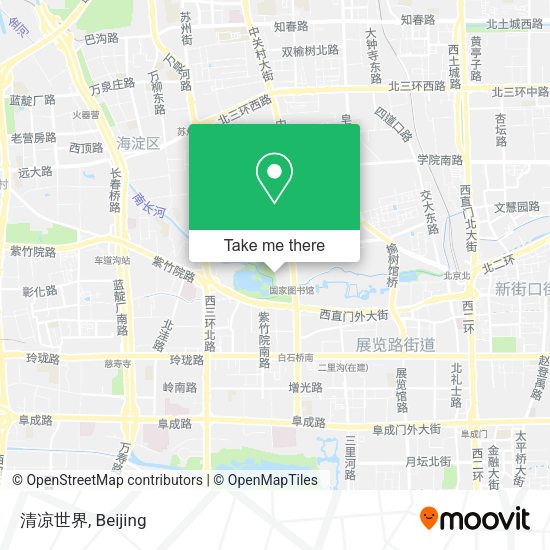 清凉世界 map