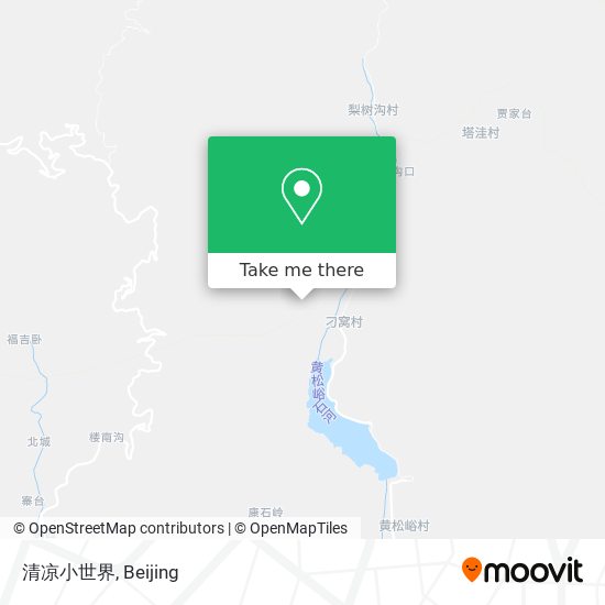 清凉小世界 map