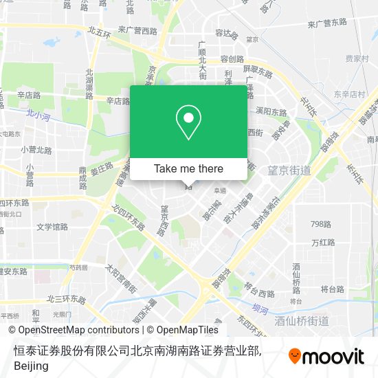 恒泰证券股份有限公司北京南湖南路证券营业部 map