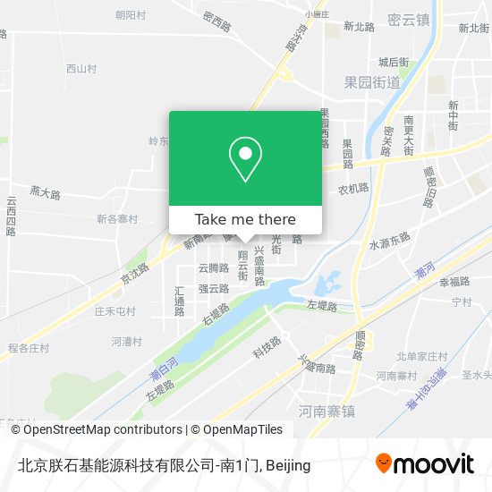 北京朕石基能源科技有限公司-南1门 map