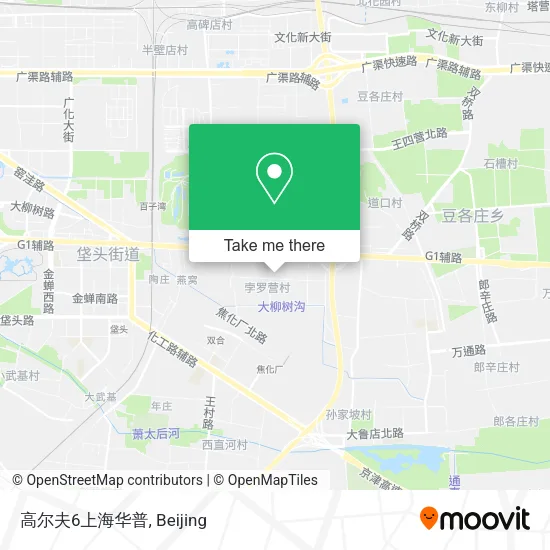 高尔夫6上海华普 map