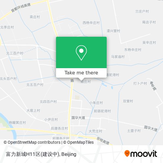 富力新城H11区(建设中) map