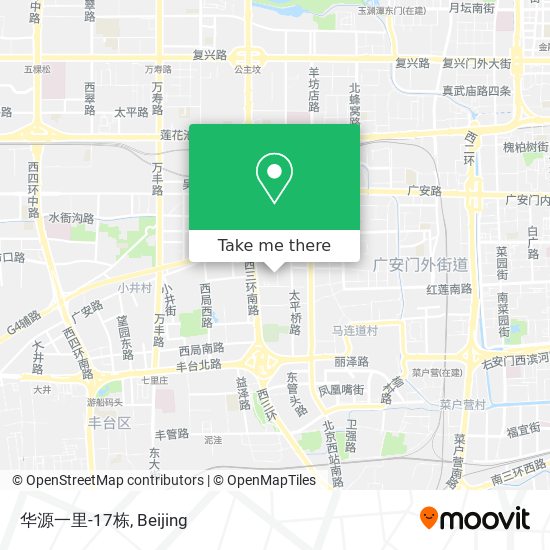 华源一里-17栋 map