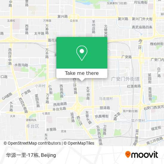 华源一里-17栋 map