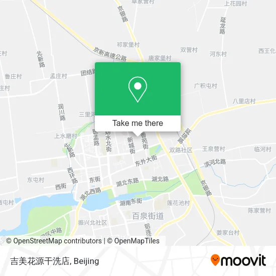 吉美花源干洗店 map