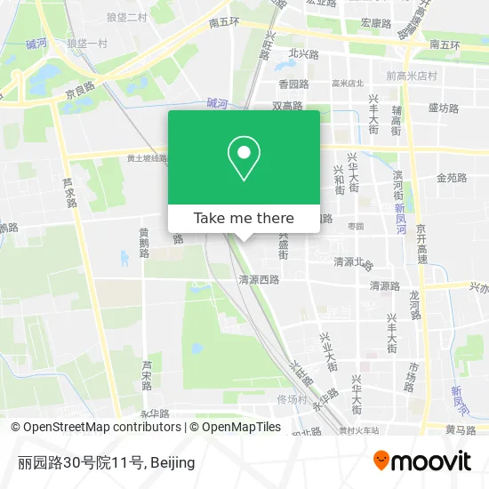 丽园路30号院11号 map