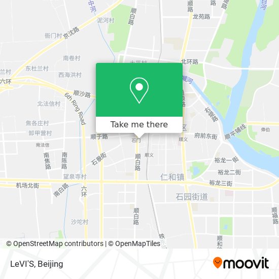 LeVI'S map