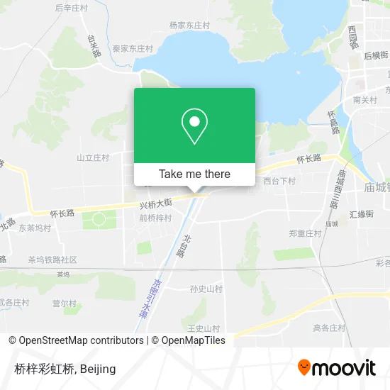 桥梓彩虹桥 map