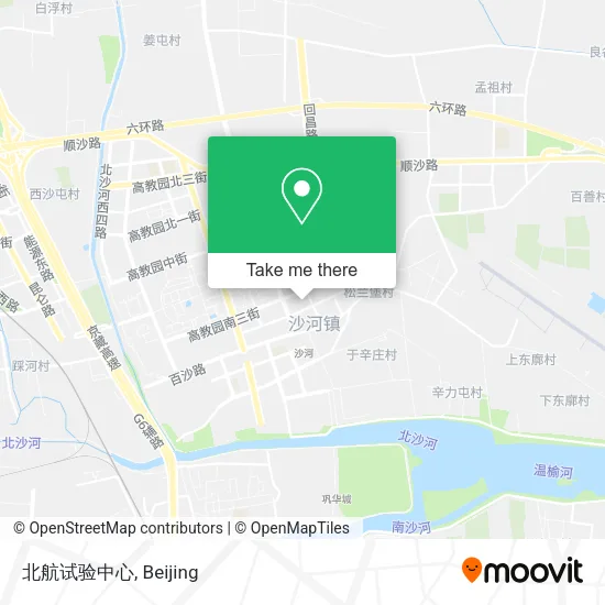 北航试验中心 map