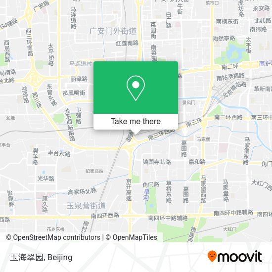 玉海翠园 map