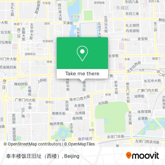 泰丰楼饭庄旧址（西楼） map