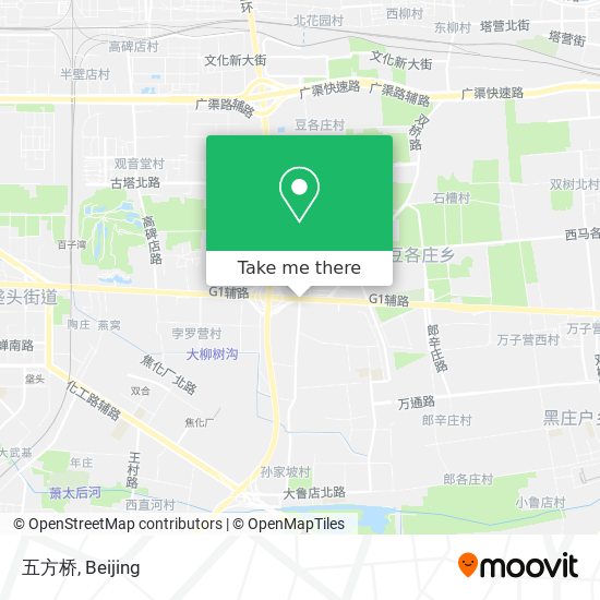 五方桥 map