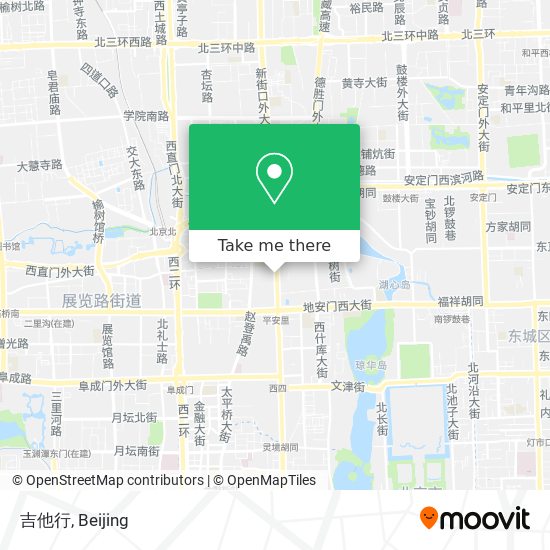 吉他行 map