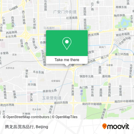 腾龙昌茂冻品行 map