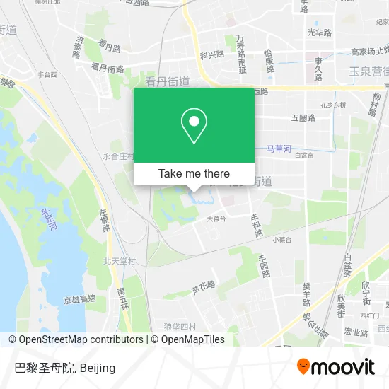巴黎圣母院 map