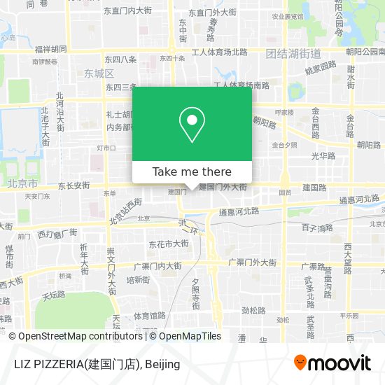 LIZ PIZZERIA(建国门店) map