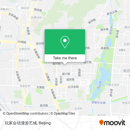 玩家会动漫游艺城 map