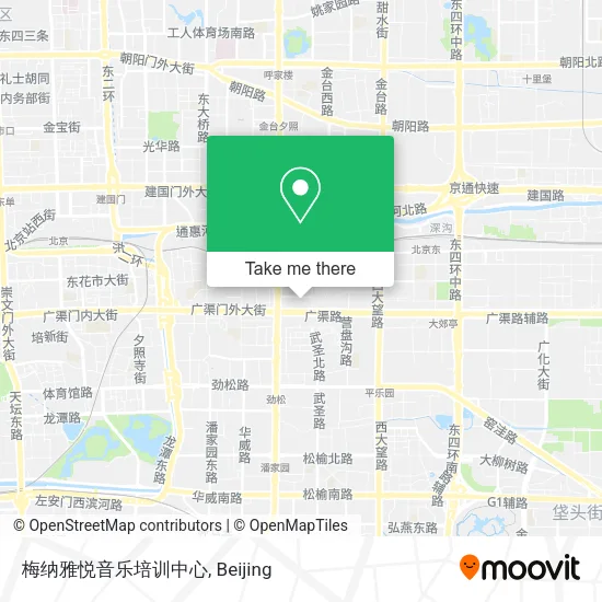 梅纳雅悦音乐培训中心 map