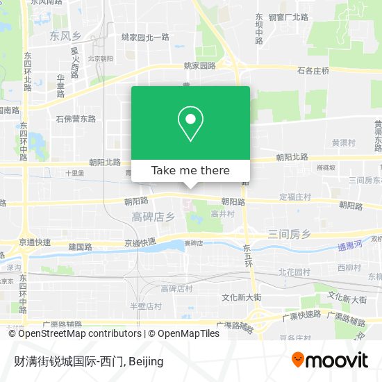 财满街锐城国际-西门 map